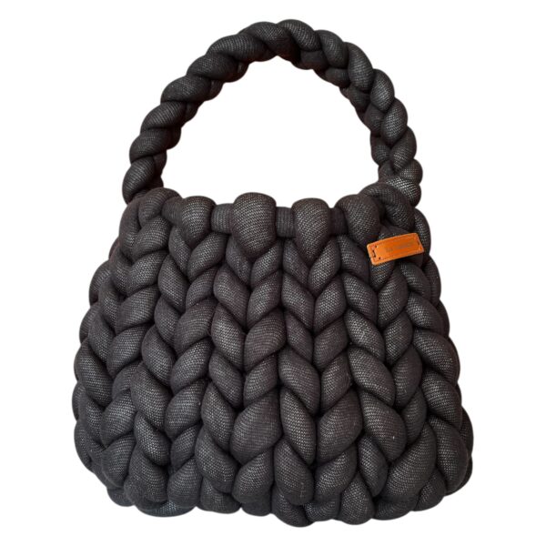 Μαύρη Τσάντα Marshmallow