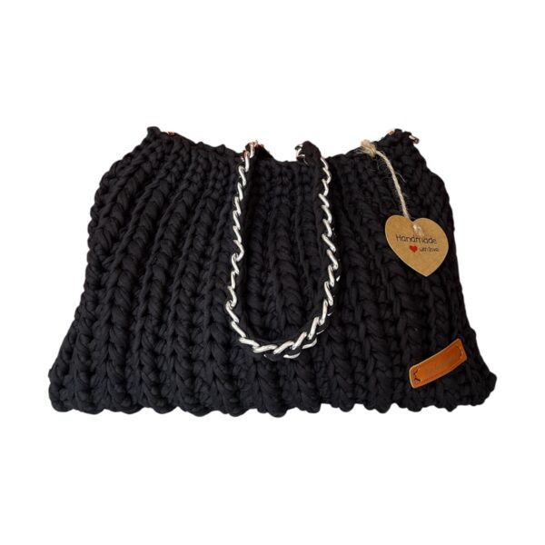 Μαύρη Τσάντα Μακό