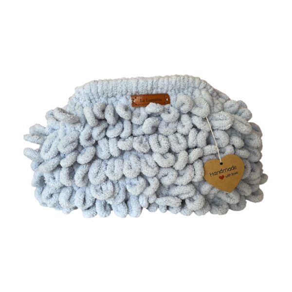 Ανοιχτή Γαλάζια Τσάντα Puffy