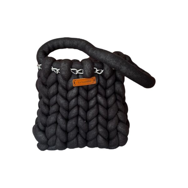 Μαύρη Τσάντα Marshmallow