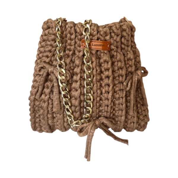 Καφέ Τσάντα Μακό