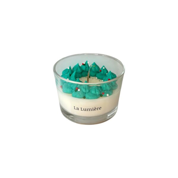 Χριστουγεννιάτικο Στεφάνι Φυτικό Κερί Σόγιας