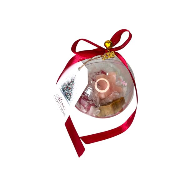 Χριστουγεννιάτικη Μπάλα με Wax Melts Μελομακάρονο