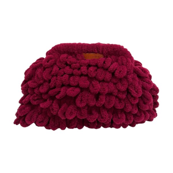 Μπορντό Τσάντα Puffy