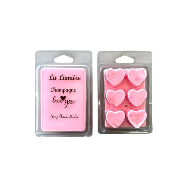 Little Hearts Wax Melts Σαμπάνια